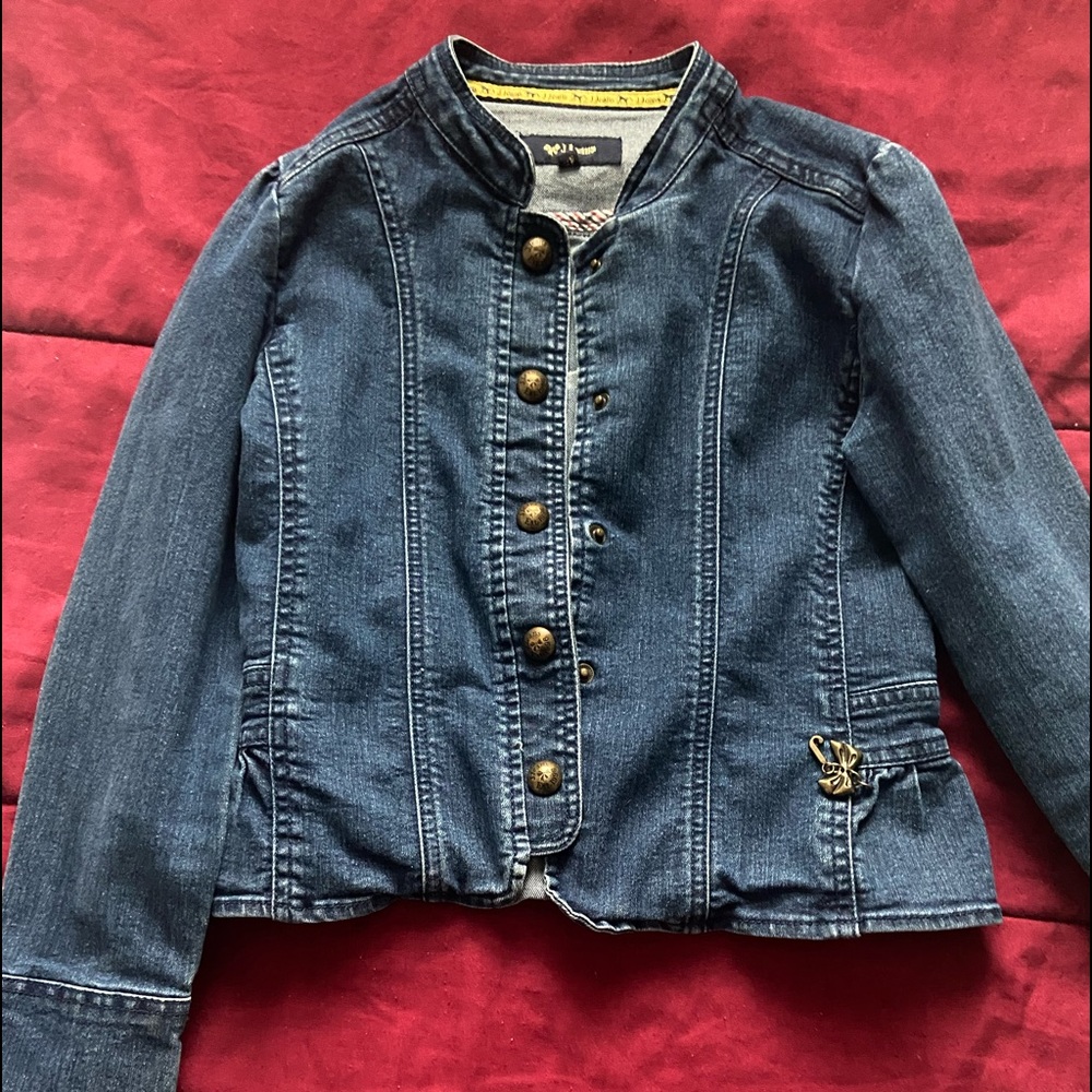 cute jean jacket